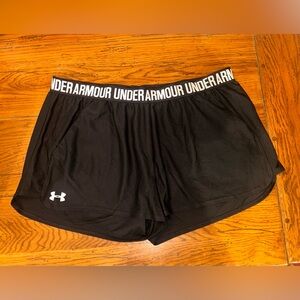 Under Armour Black Athletic Performance Shorts
